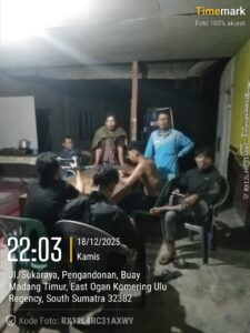 KEGIATAN RONDA/JAGA MALAM DESA PENGANDONAN BMT